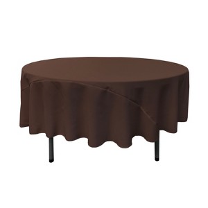 Slickblue Polyester Poplin Round Tablecloth 41 Different Colors 7 Sizes - 1 of 1