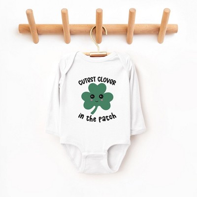 The Juniper Shop Cutest Clover Baby Long Sleeve Bodysuit