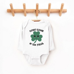 The Juniper Shop Cutest Clover Baby Long Sleeve Bodysuit - 1 of 3