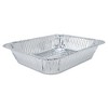 HFA Aluminum Steam Table Pans, Half-Size Shallow, 1.69" Deep, 10.38 x 12.75, 100/Carton - image 3 of 3