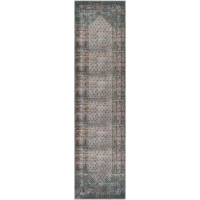 Hauteloom Olive Sariaya Distressed Washable Area Rug