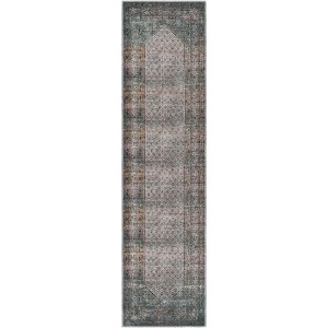 Hauteloom Olive Sariaya Distressed Washable Area Rug - 1 of 4