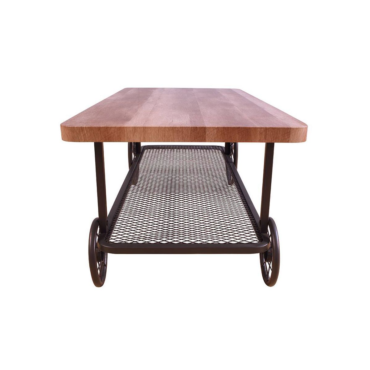 Acme Furniture Francie Coffee Table Oak/Antique Gray - thumbnail 7