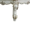 53" Vendome II Coffee Table Antique Pearl Finish - Acme Furniture - 4 of 4
