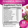 Menopause Support Supplement Highest Potency 1256mg Hot Flash Relief for Women - 60 Capsules By Nature's Nutrition - 2 of 4