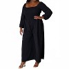 Women's Square Neck Jumpsuit With Pockets - Double Take - 4 of 4