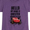 Girls' - Cars -  Fitted Short Sleeve Graphic T-Shirt - 2 of 4