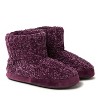 Dearfoams Women's Leah Chenille Cable Bootie Slipper - 2 of 4