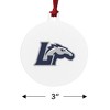 Longwood Secondary Logo Aluminum Holiday Christmas Tree Ornament - 3 of 4