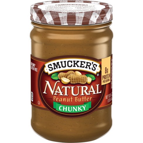 Smucker's Natural Chunky Peanut Butter - 16oz - image 1 of 4