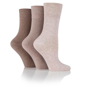 Women's Cotton Diabetic Crew Sock - 1 of 3