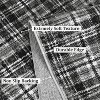 Washable Abstract Striped Geometric Area Rug Non Slip Stain Resistant Carpet for Living Room Bedroom Office - 4 of 4