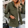 Imily Bela Women's Utility Jacket with Snap Buttons and Pockets for Urban Exploration - 2 of 4