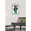 Trends International NFL Philadelphia Eagles - A.J. Brown Feature Series 24 Framed Wall Poster Prints - 2 of 4