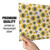 Fredonia State University Secondary Logo Gift Wrap Wrapping Paper Roll 30x72 - 4 of 4