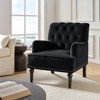 Bonifacio Contemporary Velvet button-tufted back Armchair with Nailhead Trim | Karat Home - 2 of 4