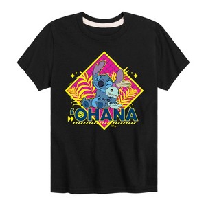 Boys' - Disney - Lilo & Stitch Short Sleeve Graphic T-Shirt - 1 of 4