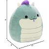 Squishmallows Original 10-Inch Magtus The Snake - Official Jazwares Plush - Collectible Soft & Squishy Stuffed Animal Toy- Gift for Kids, Girls & Boys - 4 of 4