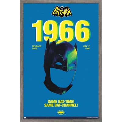 Trends International DC Comics Batman: 85th Anniversary - 1966 Cowl Framed Wall Poster Prints
