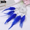 Unique Bargains Small Handmade Macrame Dream Catchers for Home Decoration 2 Pcs - 3 of 4