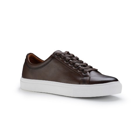 Ferro Aldo Mens Arden MFA19735 Low-Top Lace-up Fashion Sneakers, in Doppio Brown, Size 10