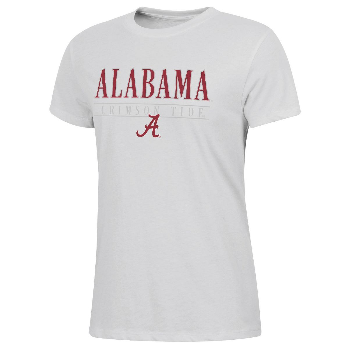 NCAA Alabama Crimson Tide Women's White T-Shirt