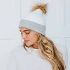 Women's Cashmere Knit Beanie - Pretty Simple - 2 of 3