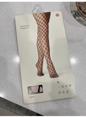 Women s Open Fishnet Tights A New Day Target