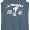 Women's - Peanuts - Outdoorsy Snoopy Graphic Racerback Tank - 2 of 4