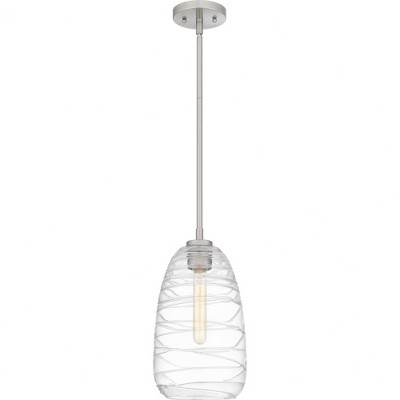 Quoizel Lighting 1 - Light Pendant in  Brushed Nickel