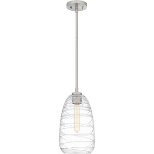 Quoizel Lighting 1 - Light Pendant in  Brushed Nickel - 1 of 4