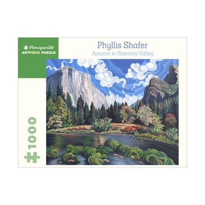 Pomegranate Phyllis Shafer Autumn in Yosemite Valley JIgsaw Puzzle - 1000pc