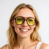 Anna-Kaci Women's Retro Aviator Sunglasses - 3 of 4