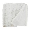 50"x60" Soft Serenity Faux Fur Throw Blanket Natural - Saro Lifestyle - 3 of 4