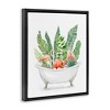 Stupell Industries Tropical Flamingoes Bathtub Plants, 25" x 31" - 3 of 4