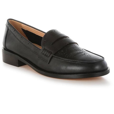 Женские туфли Rag & Co Womens Clotilda Perforated Low Heel Loafers 7
