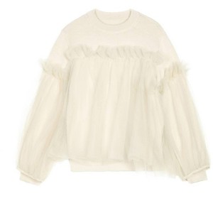 Girl Kids Tulle Sweater - JNBY - 1 of 3