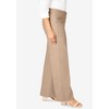 Jessica London Women's Plus Size Stretch Cotton Chino Wide-Leg Trouser - 4 of 4