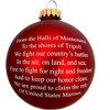 Christmas By Krebs - 80mm / 3.25" Decorated Collectible Glass Ball Ornament - 3 of 4