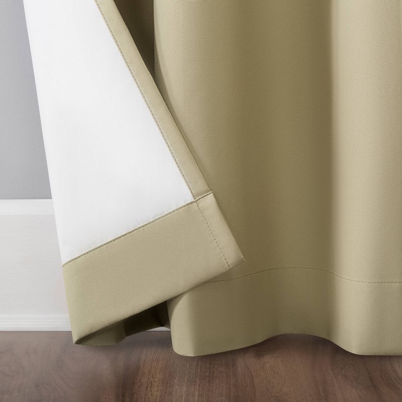 Cyrus Thermal Total Blackout Grommet Top Curtain Panel - Sun Zero, 6 of 10