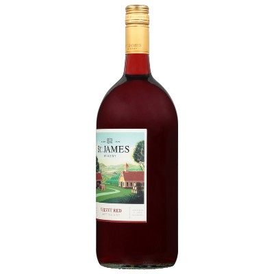 St. James Red Velvet Red Wine - 1.5L Bottle