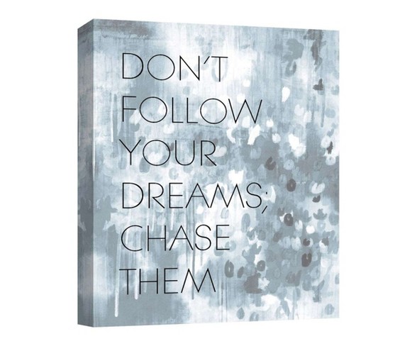 Don't Follow Decorative Canvas Wall Art 11"x14" - PTM Images