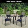 Dolonm All-Weather Patio SetAcacia Wood Table & Rattan Chairs, UV-Resistant for Outdoor Dining - 3 of 4