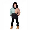 Deux par Deux Boy Colorblocked Puffy Winter Coat Black - 4 of 4