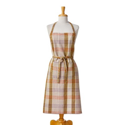 tag Autumnal Plaid Apron