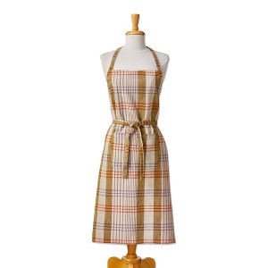 tag Autumnal Plaid Apron - 1 of 2