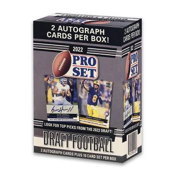2022 Leaf Draft Pro Set Football Trading Card Blaster Box