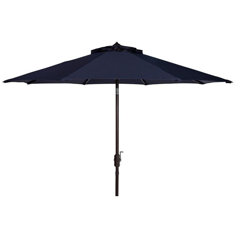 UV Resistant Ortega 9 Ft Auto Tilt Crank Patio Outdoor Umbrella  - Safavieh, 1 of 2