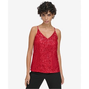 Calvin Klein Womens Sequin Camisole Cami Tank Top - 1 of 1