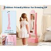 Garvee Kids Jewelry Armoire Cabinet with Full-Length Mirror,46"Jewelry Armoire with 3 Storage Drawers,Kids Vanity Dress Up Mirror Jewelry Cabinet - 3 of 4